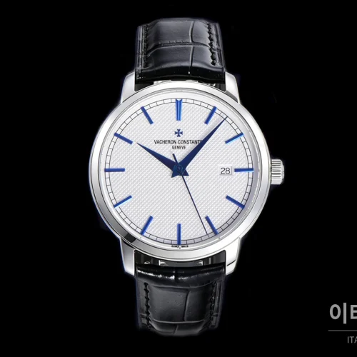 바쉐론콘스탄틴 트래디셔널 스틸 실버다이얼 오토매틱 40mm 블랙 가죽 스트랩 (2) 바쉐론콘스탄틴 트래디셔널 스틸 실버다이얼 오토매틱 40mm 블랙 가죽 스트랩 (2)