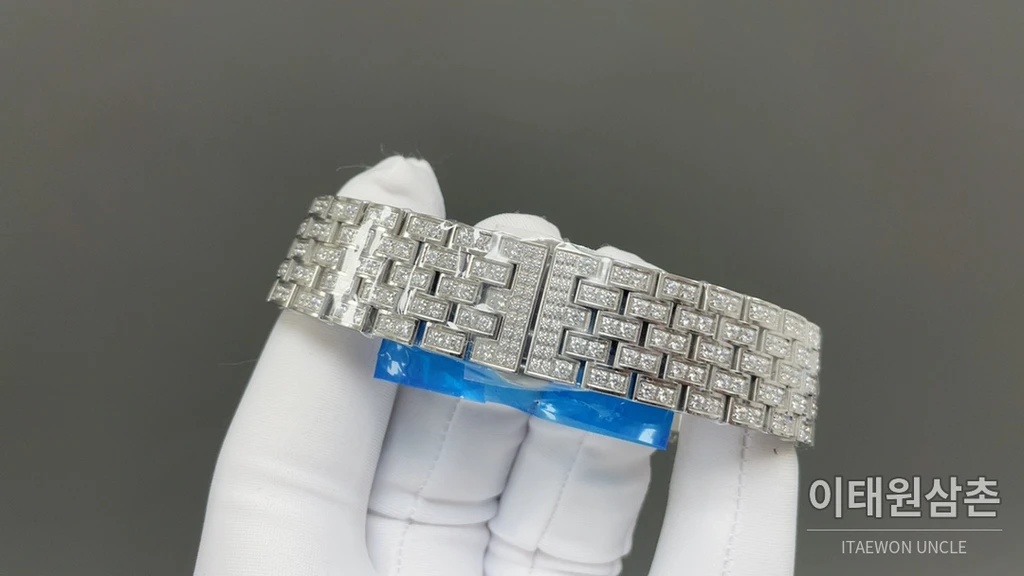 반클리프아펠 아펠 포에틱 컴플리케이션 다이아몬드 베젤 기계식 워치 38mm 골드