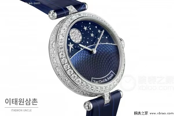 반클리프아펠 아펠 포에틱 컴플리케이션 다이아몬드 기계식 워치 38mm