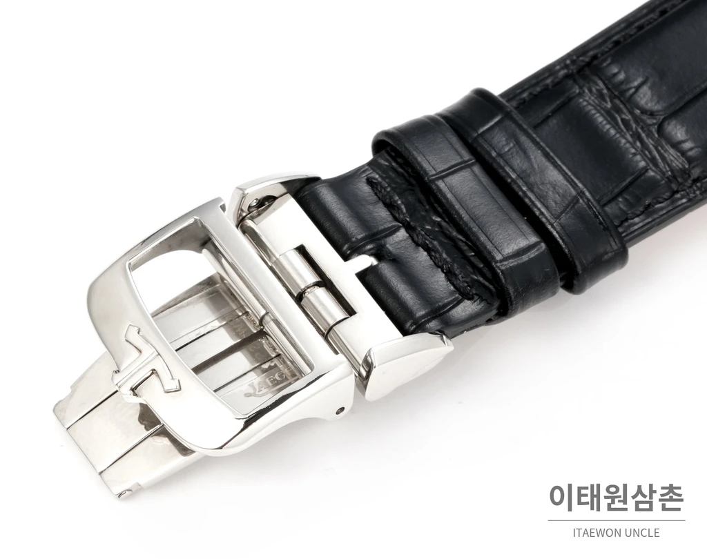 제니스 마스터 울트라 싱 오토매틱 39mm 블루 다이얼 네이비 가죽 스트랩
