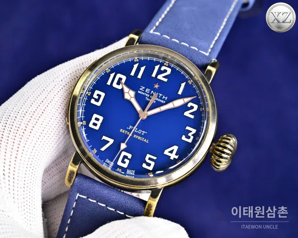 제니스 파일럿 오토매틱 45mm