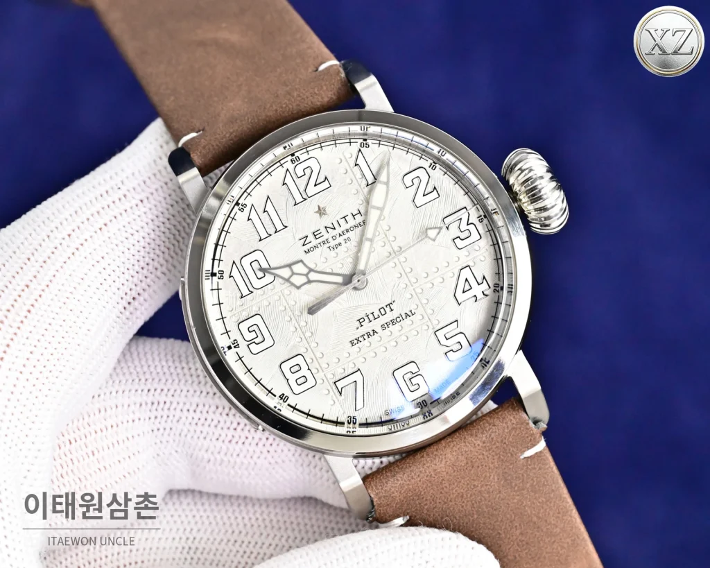 제니스 파일럿 오토매틱 45mm