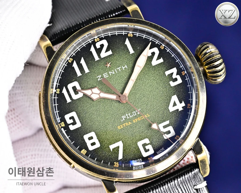 제니스 파일럿 오토매틱 45mm (2)