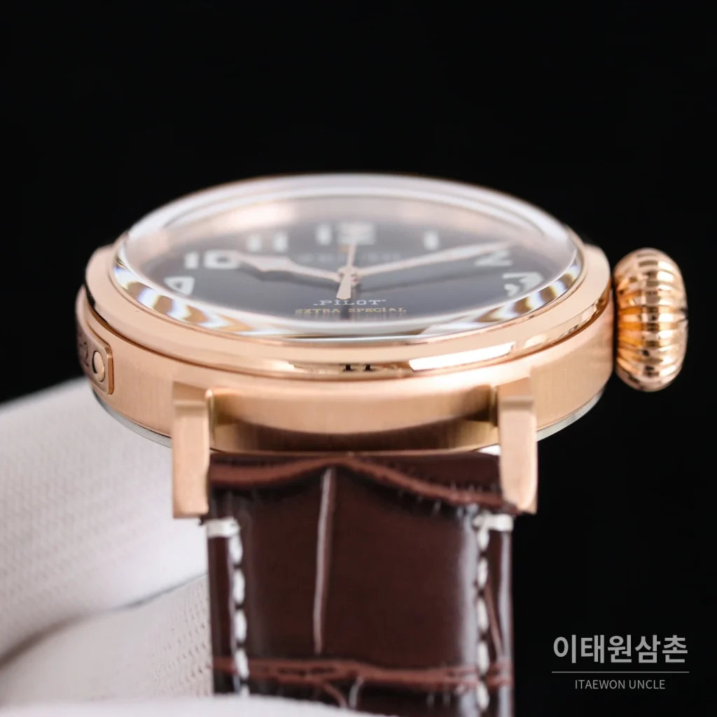 제니스 파일럿 티타늄 오토매틱 45mm 블랙 (2)