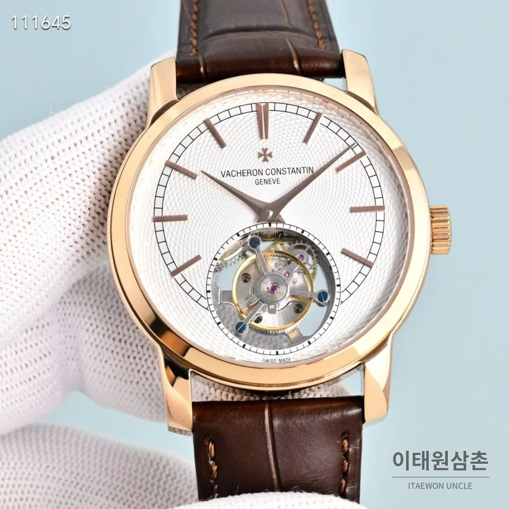 제니스 트레저리 투르비용 수동형 42mm