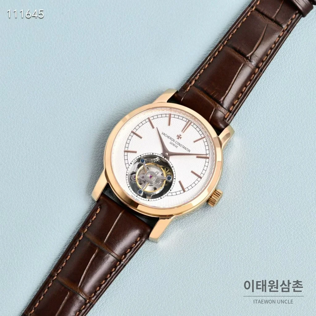 제니스 트레저리 투르비용 수동형 42mm
